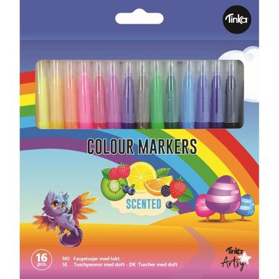 TUSJ TYNNE M/LUKT 16 STK TINKA ARTSY tynne tusjar - Tinka