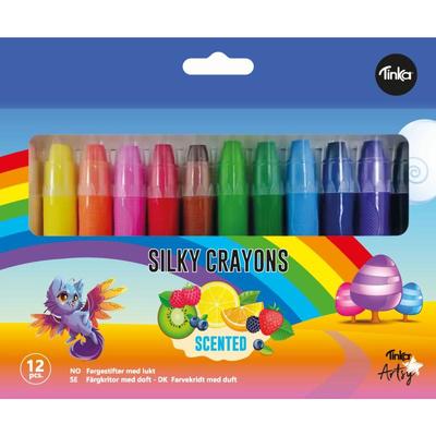 FARGESTIFTER SILKY 12 STK TINKA ARTSY - med lukt Fargestift - Tinka