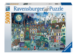 Ravensburger puslespill 5000 Fantasigata 5000 biter - Ravensburger