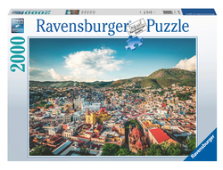 Ravensburger puslespill 2000 Guanajuato Mexico 2000 biter - Ravensburger