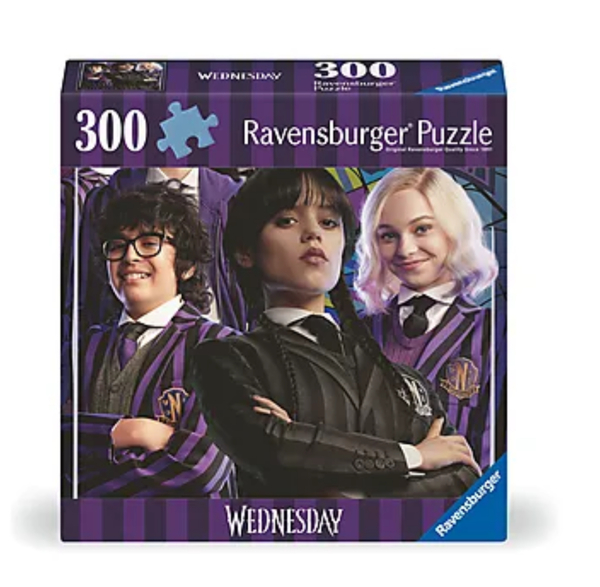 Ravensburger puslespill 300 Wednesday Outlasts are in