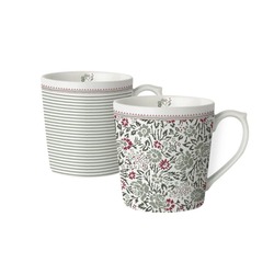 KRUS STORT SET/2 MIXED DESIGNS IN GIFTBOX  ikke relevant - Laura Ashley 