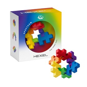 Plus-Plus HEXEL (Spectrum) - fidget toy