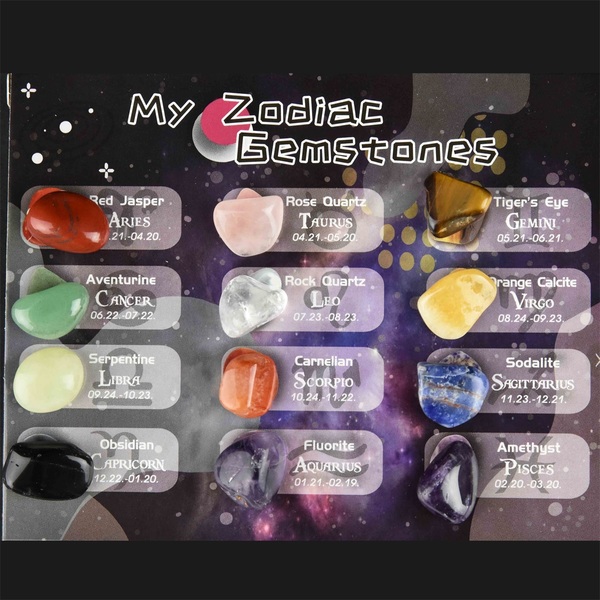 ZODIAC GEMSTONE COLLECTION 1-2cm