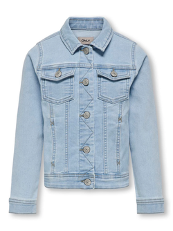 Sara Denim Jacket LIGHT BLUE DENIM - Kids Only 