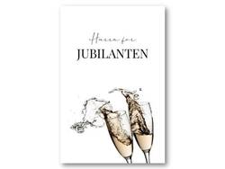 Hurra for jubilanten | 10x15 cm ikke relevant - Papirkort.no