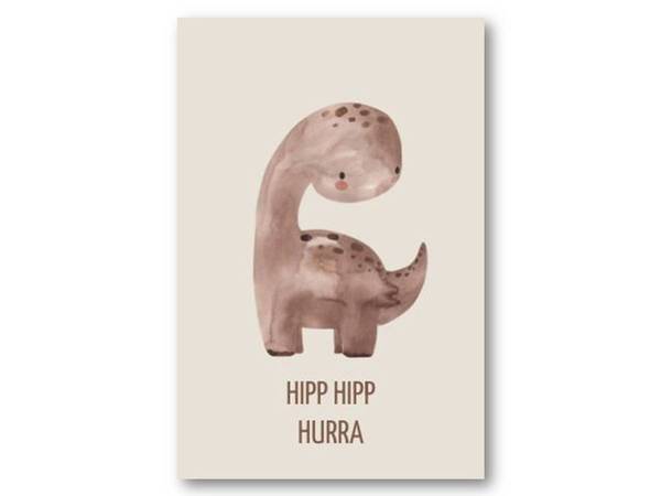 Hipp hipp hurra | 10x15 cm