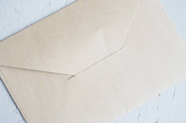 Konvolutt C6, natur, uten lim