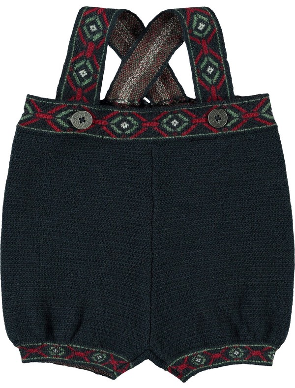 Strikket festdrakt baby