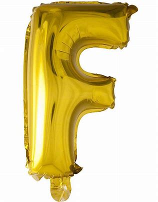 Folieballong - F