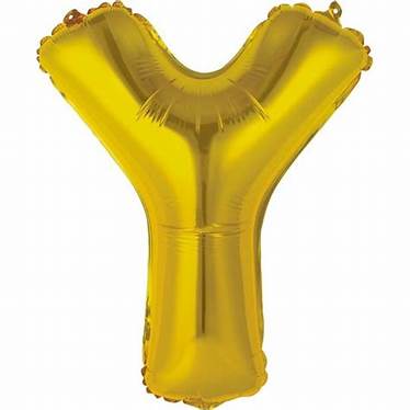Folieballong - Y