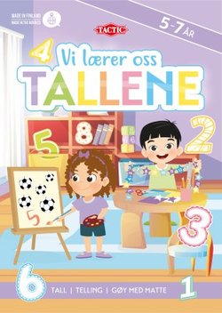 Vi lærer oss tallene - aktivitetsbok Tallene - Bøker