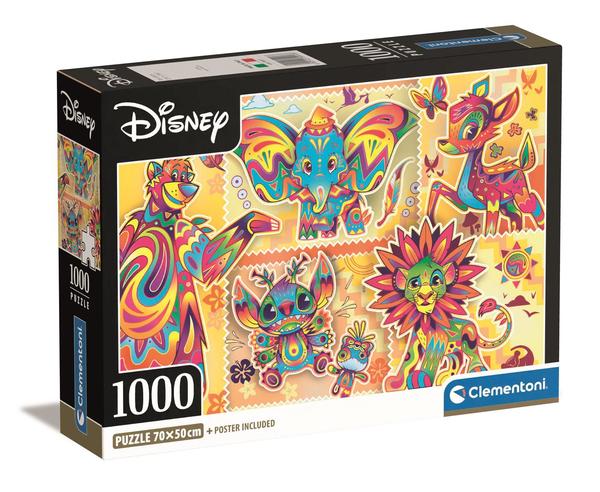 Clementoni Puslespel - Disney Classics 1000b
