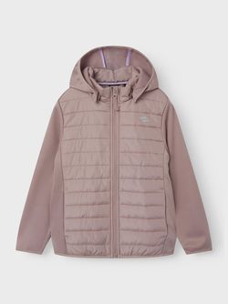 NMNMOUNT HYBRID JACKET Deauville Mauve - Name It