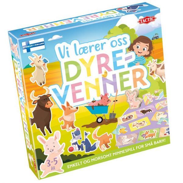 Vi lærer oss dyrevenner