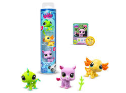 Littles Pet Shop - Pet trio in tube Wild vibes - Leiker