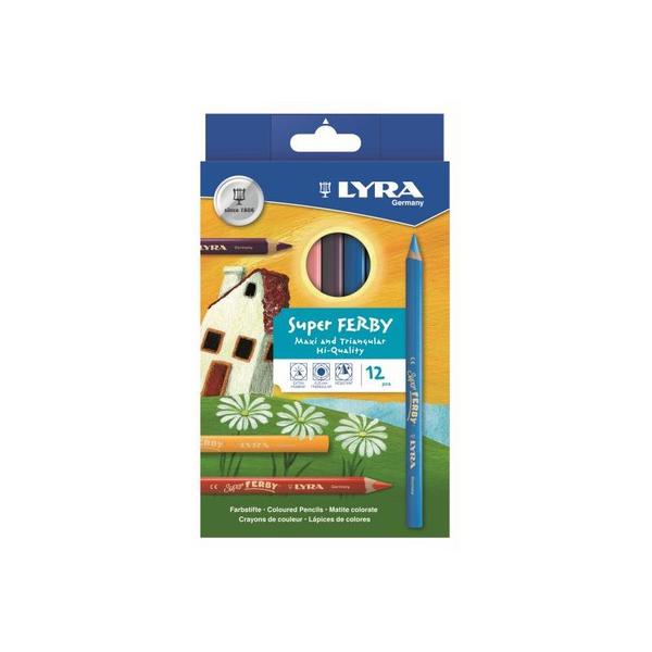 LYRA FARGEBLYANTSETT 12 STK SUPER FERBY