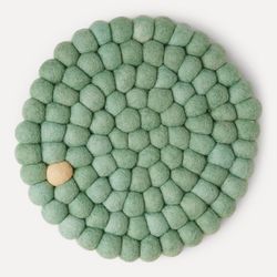 Wooldot Coaster D:20cm Mint/Marsipan - UND Norway