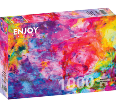 Enjoy puslespill Colourful Abstract Oil Painting 1000 biter - Enjoy puzzle