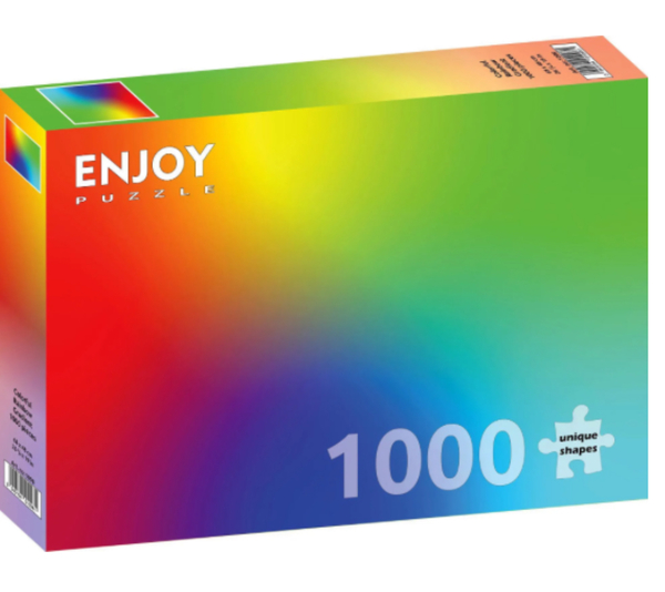 Enjoy puslespill 1000 Colorful Rainbow Gradient