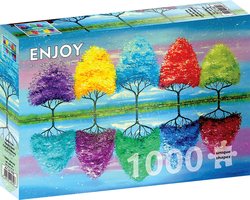 Enjoy puslespill 1000 Each Tree Has Its Own Colorful History 1000 biter - Enjoy puzzle