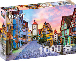 Enjoy puslespill 1000 Rothenburg Old Town, Germany - levering i Mai 1000 biter - Enjoy puzzle