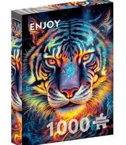 Enjoy puslespill 1000 Tiger Resilience 1000 biter - Enjoy puzzle