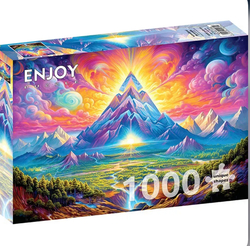 Enjoy puslespill 1000 Woodland Pyramids - levering i Mai 1000 biter - Enjoy puzzle
