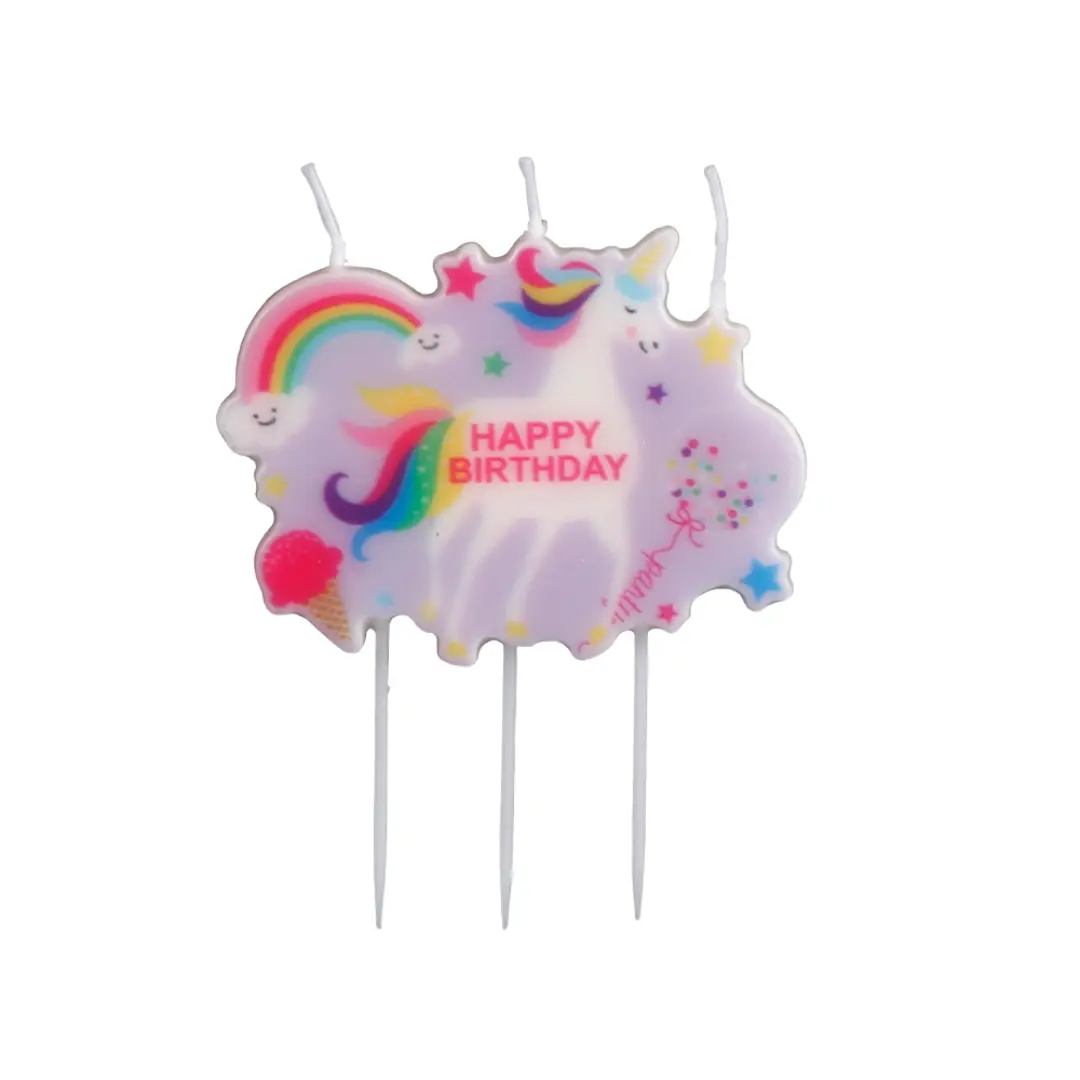 Kakelys - unicorn Unicorn - Bursdag/Fest