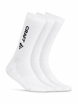 Craft Progress indoor 3-pk sock White - Craft