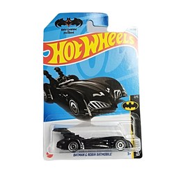 Hot Wheels 1:64 - Batman & Robin Batmobile - Batman Batman og Robin - Hot Wheels