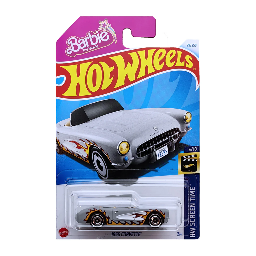 Hot Wheels 1:64 - 1956 Corvette - Hw Screen time
