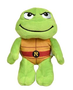 Turtles Mutant Mayhem Plush 16cm - Leonardo Leonardo rødt bånd - Turtles