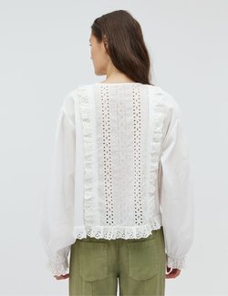 Rosilla blouse White - Mbym