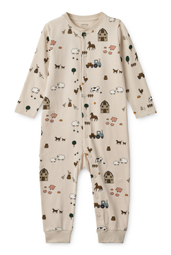 BIRK Pyjamas Farm/Sandy - Liewood