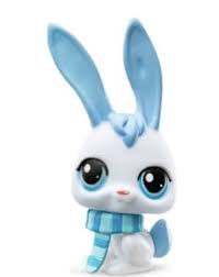 Littles Pet Shop - Blå og Kvit Kanin G7 #8