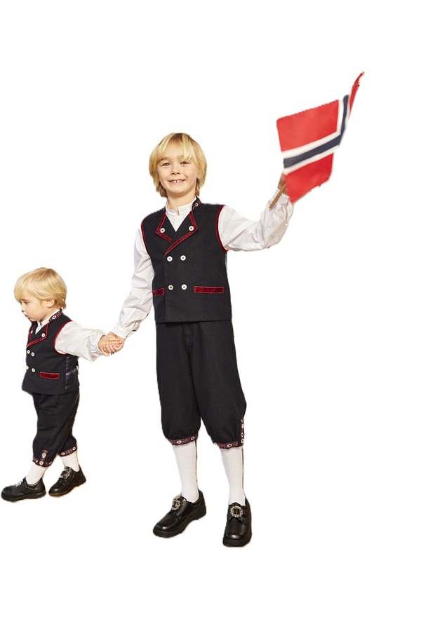 Pakke festdrakt inkl skjorte og strømpebukse