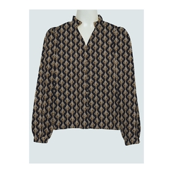 Marceline V-Neck Shirt frå Minus