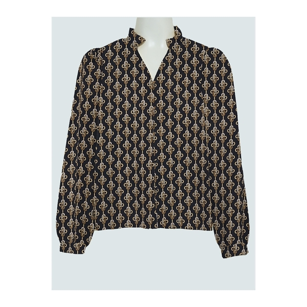 Marceline V-Neck Shirt frå Minus