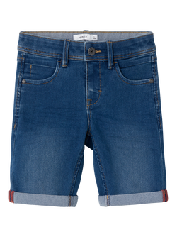 NKMSILAS SLIM DNM L SHORTS 2272-TX NOOS Medium Blue Denim - Name It