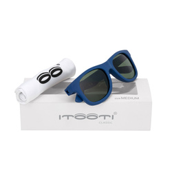 Tootiny solbriller classic blå str M Blå - Småbarns utstyr