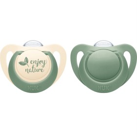 NUK for Nature Silikon 18-36mnd - Gønn