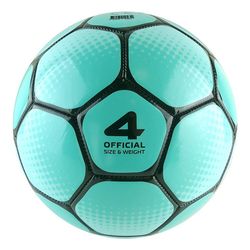 FOTBALL PLAYTECH SIZE 4 Turkis/svart (size 4) - Uteleiker