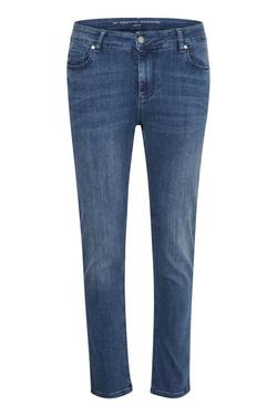 33 THR CELINA 100 HIGH STRAIGH JEANS,  MY ESSENTIAL WARDROBE Medium Blue Denim - Denim Hunter