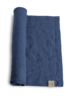 LIN LØPER denim blue - Kardelen Lovely linen