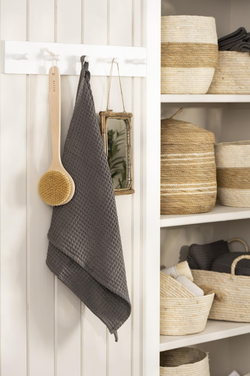 Knaggrekke hvit med 5 knagger