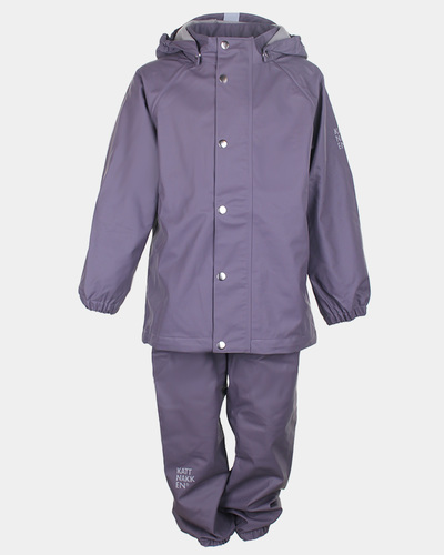 Kattnakken regnsett junior  Blåbærmelk - Kattnakken