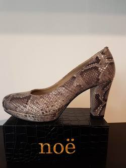 NADRA pump Nero Snake Print - Noë