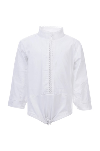 Festdrakt skjorte Hvit body unisex - Salto