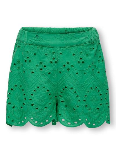 KOGCLEO LIFE EMB SHORTS WVN Deep Mint - Kids Only 